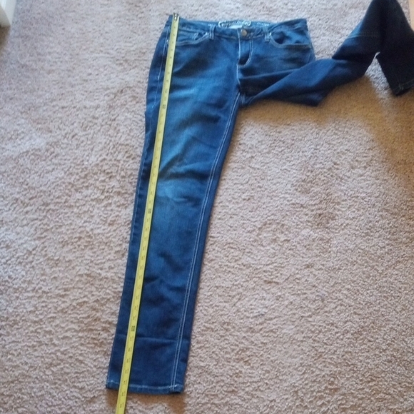 Project Indigo Sleek Women's Skinny Jeans Straight Cuff - Picture 7 of 8